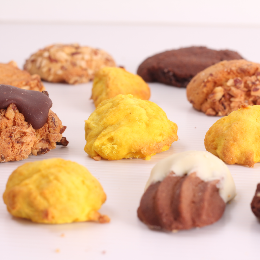 Boîte de Biscuits au Citron 