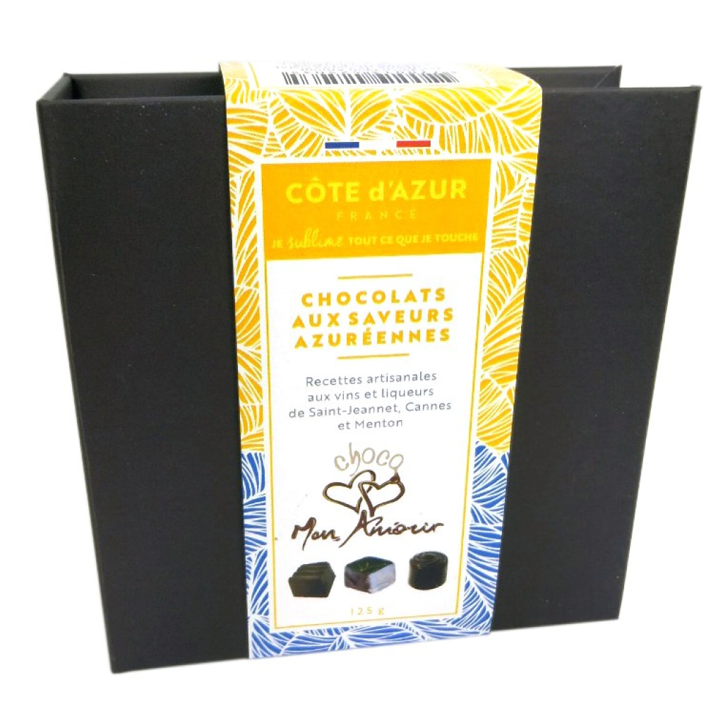 Chocolats aux saveurs azuréennes 125g