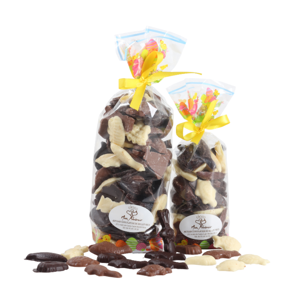 sachets de fritures de Paques