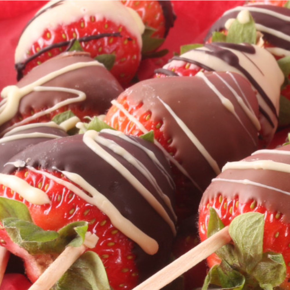 Brochettes chocolat