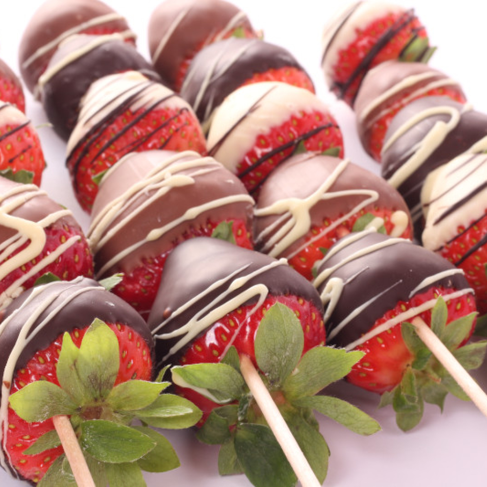 Brochettes chocolat