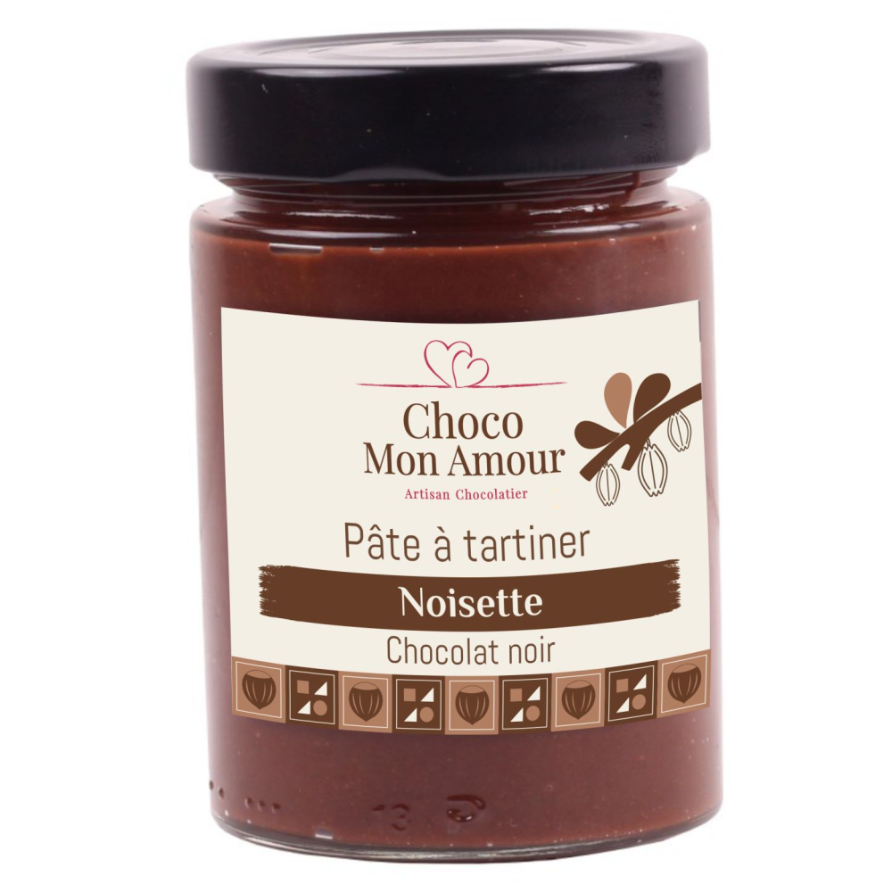 Pâte à tartiner chocolat noir