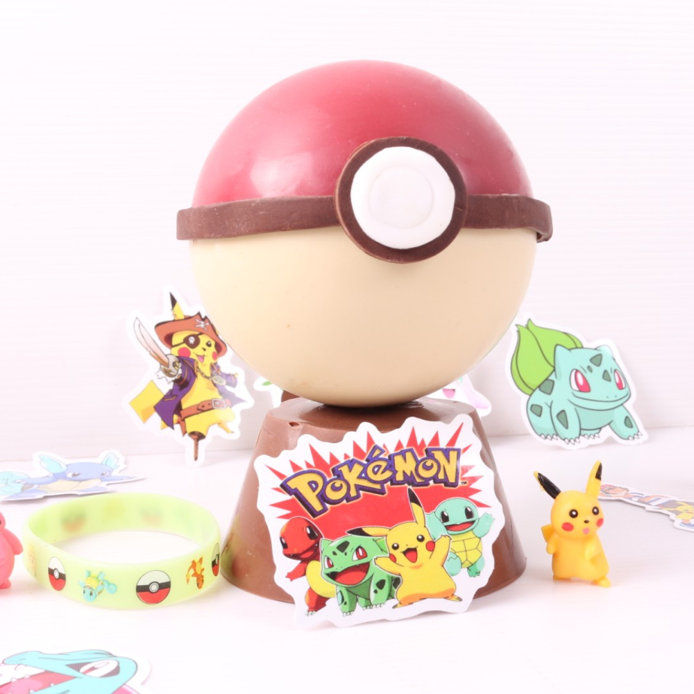 pokeball en chocolat