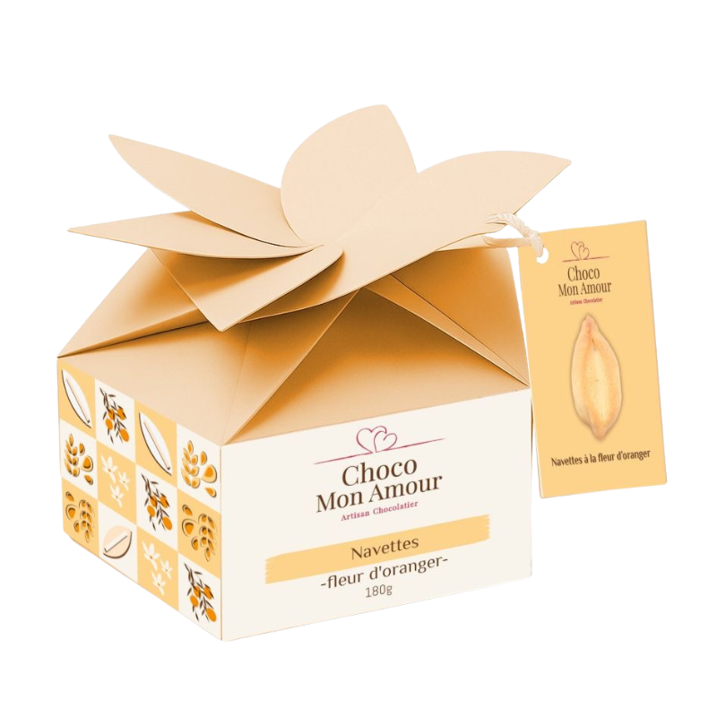 Navettes de provence à la fleur d'oranger 