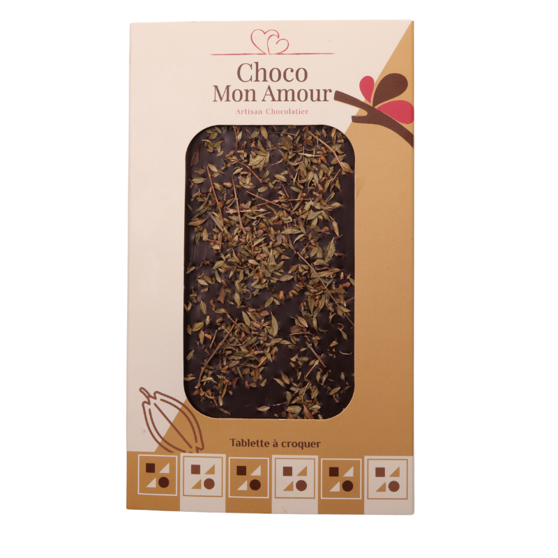 Chocolat noir 72% d'Indonésie à l'huile d'olive niçoise