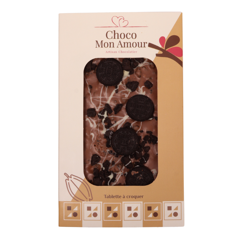 Chocolat au lait à l'Oréo