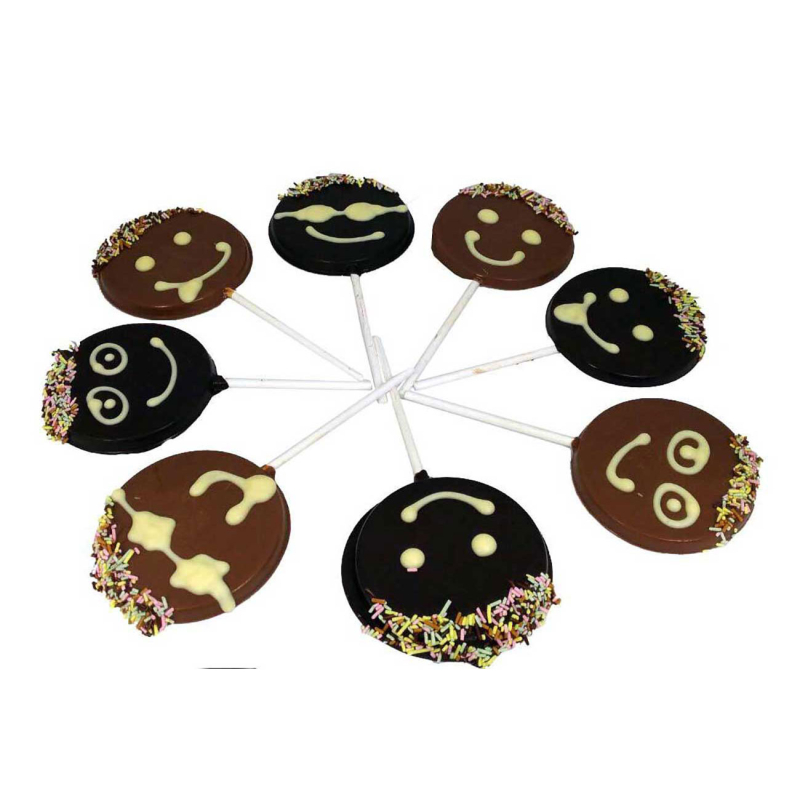 Sucettes chocolat